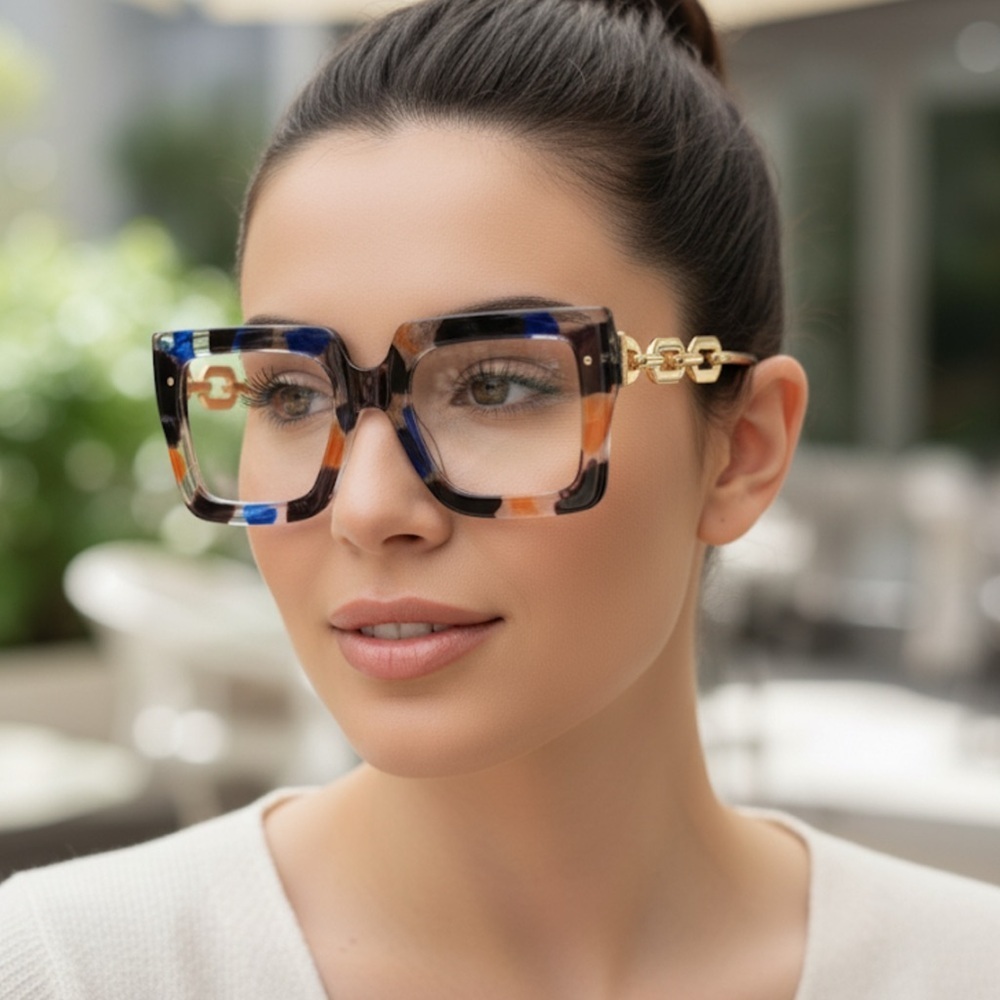 ✨Stylish Multicolor Square Sunglasses - Picture 4 of 9